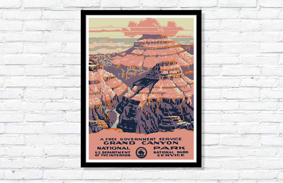 Grand Canyon National Park WPA Poster