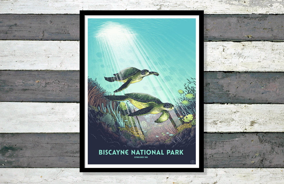 Biscayne National Park Poster