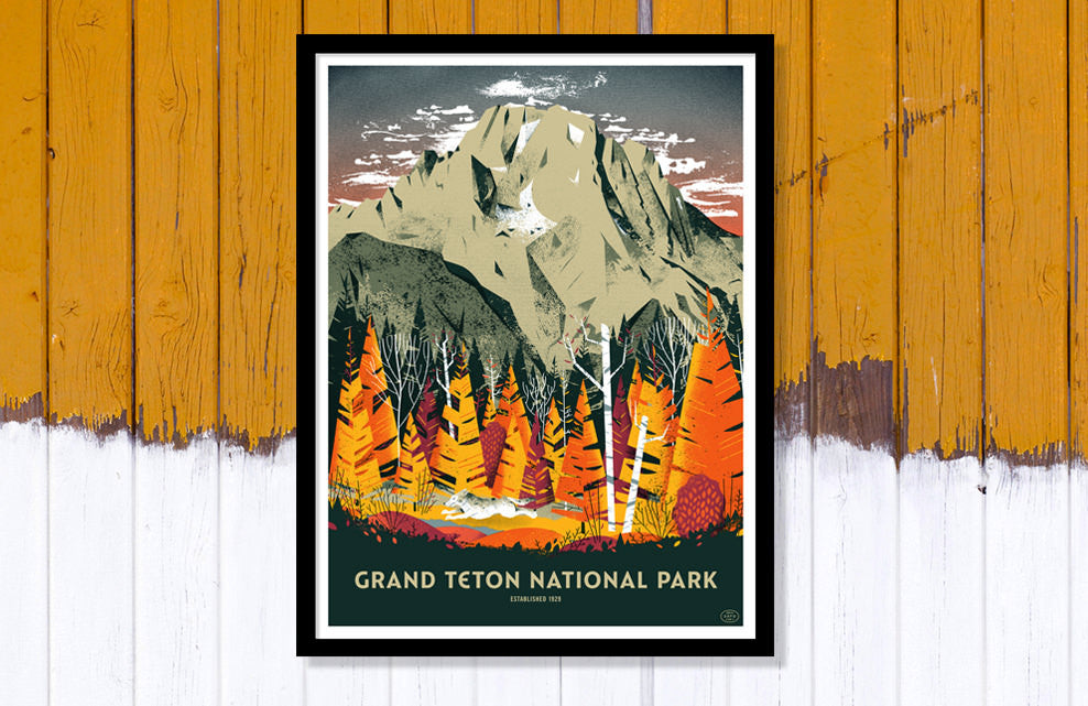 Grand Teton National Park Poster