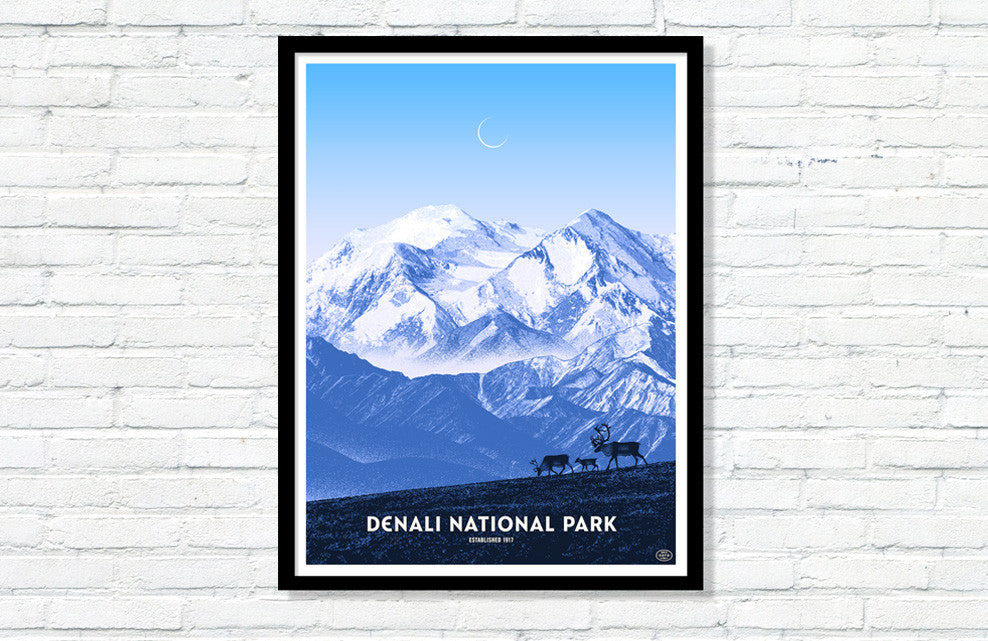 Denali National Park Poster