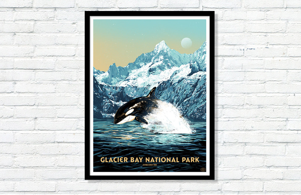 Glacier Bay National Park Poster