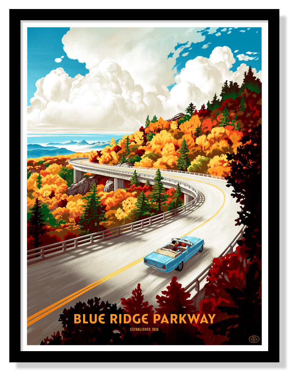 Blue Ridge Parkway Poster