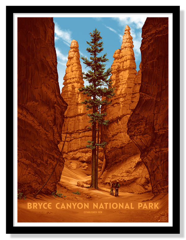 Bryce Canyon National Park Poster (Large Timed Edition)