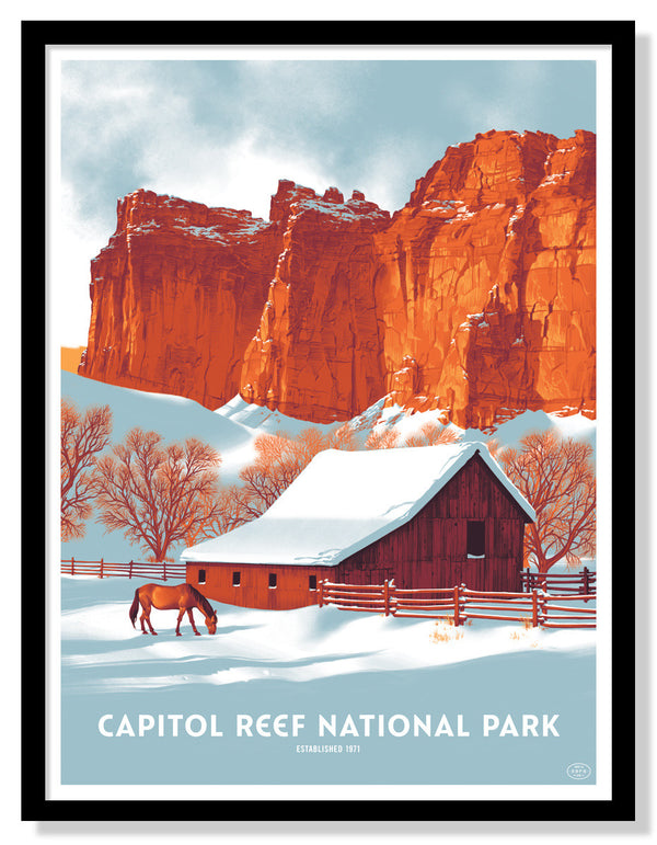 Capitol Reef National Park Poster