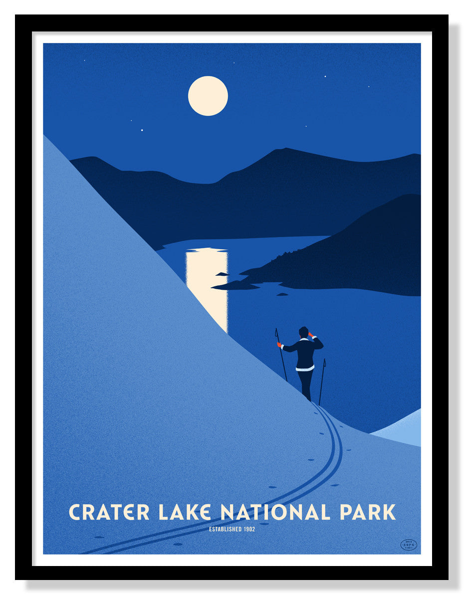 Crater Lake National Park Poster