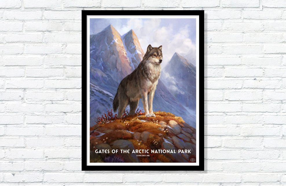 Gates of The Arctic National Park Poster