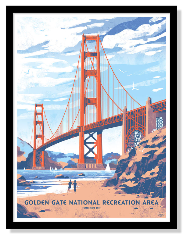 Golden Gate National Recreation Area Poster