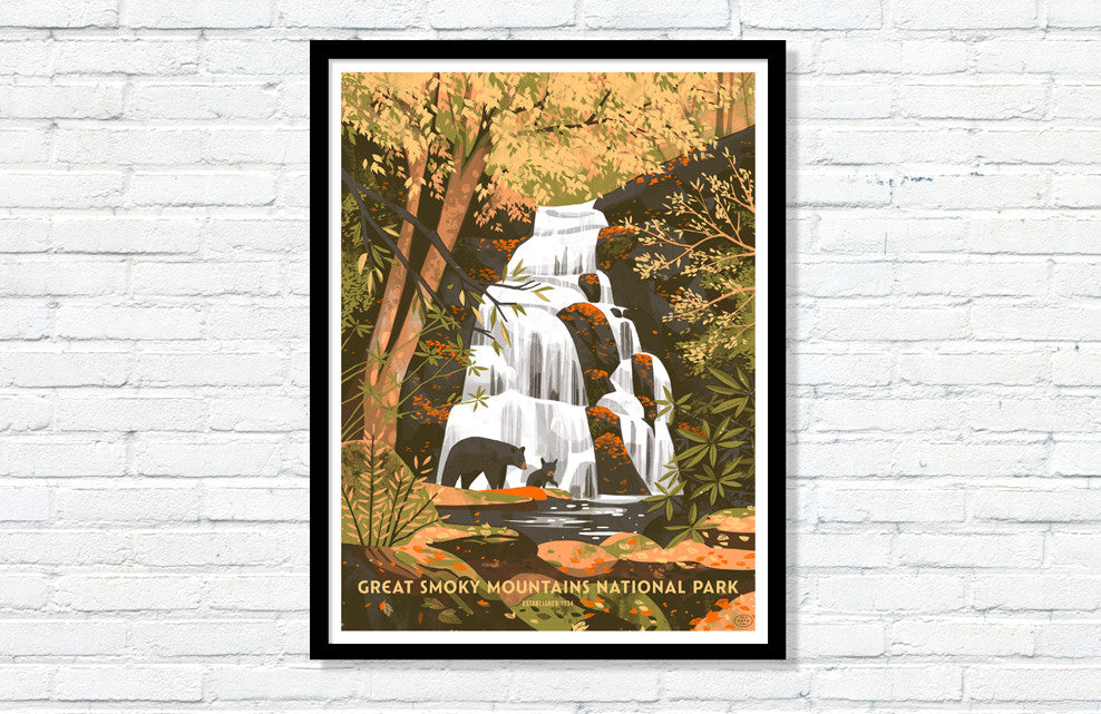 Great Smoky Mountains National Park Poster