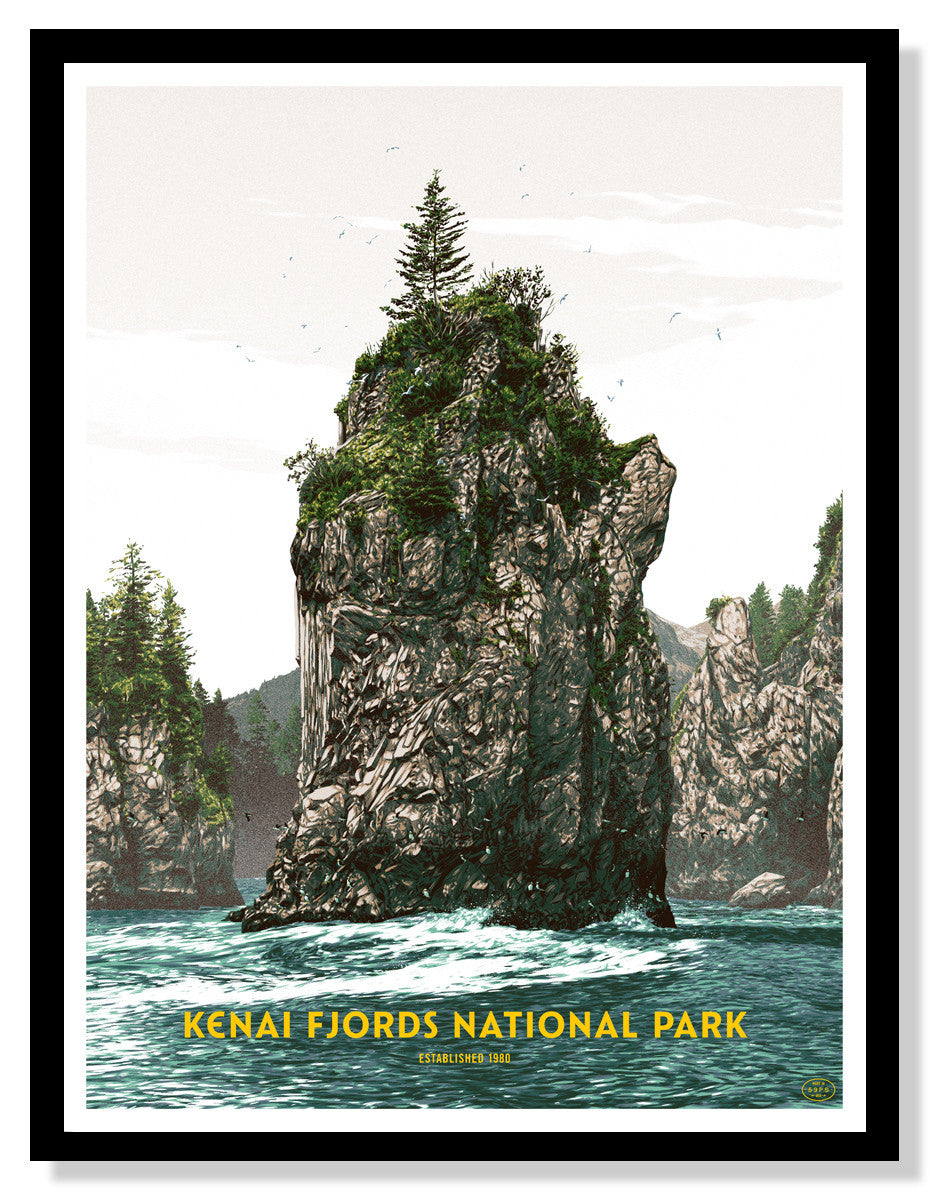 Kenai Fjords National Park Poster