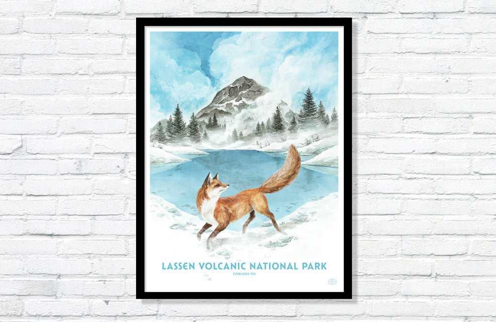 Lassen Volcanic National Park (Large Timed Edition)