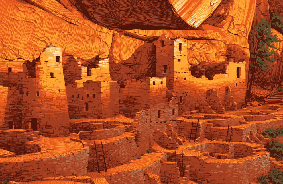 Mesa Verde National Park Poster