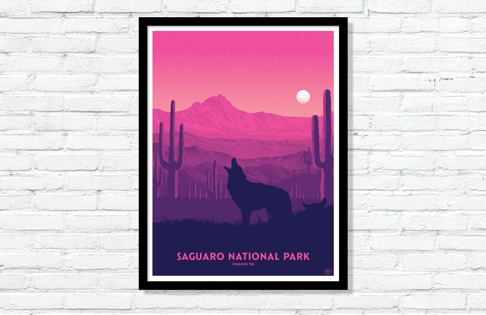 Saguaro National Park Poster